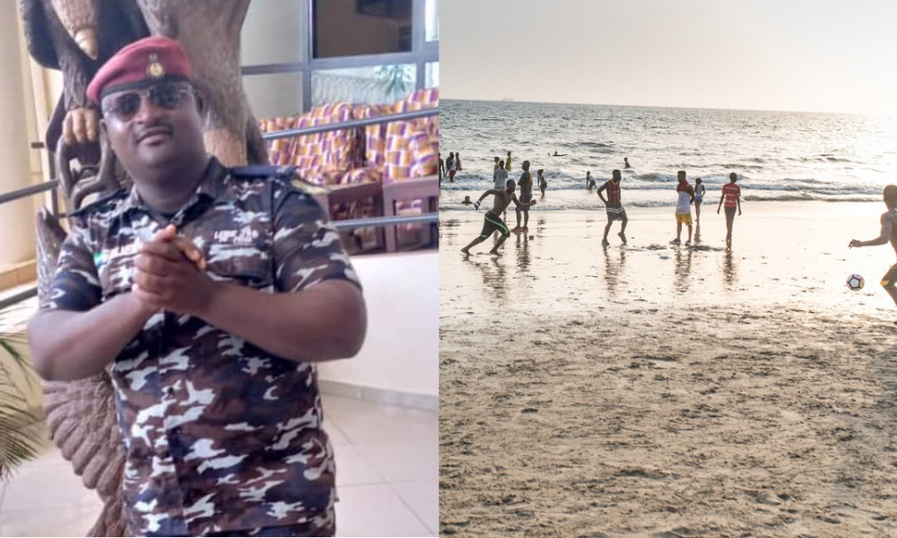 Sierra Leone Police Officer Returns £900 Phone Lost And Found at Lumley Beach