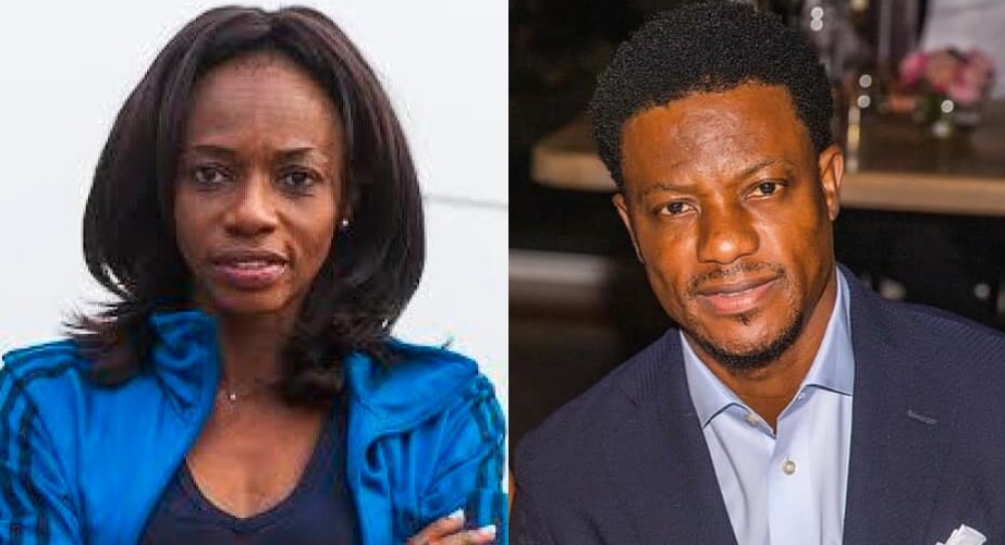 “Sierra Leone Above All Else, Peace And Love” – Mohamed Kallon Reunites With Isha Johansen at AFCON