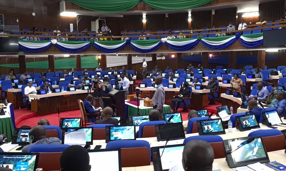 Sierra Leone Parliament Applauds Leone Stars