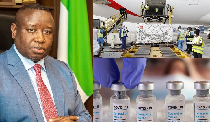 BREAKING: COVID-19 Vaccines Arrive Sierra Leone’s Lungi Airport Today