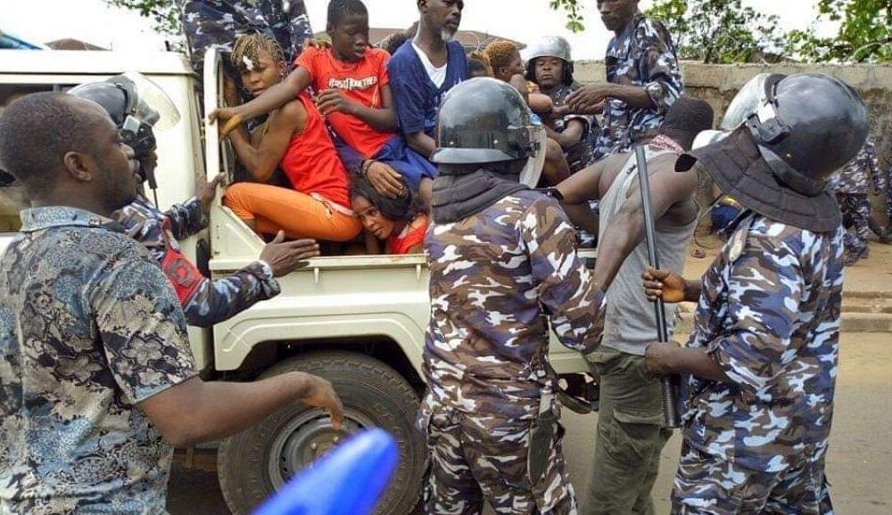 6 Arrested as Sierra Leone Police Captures Criminals With 4,725 Shot Gun Cartridges