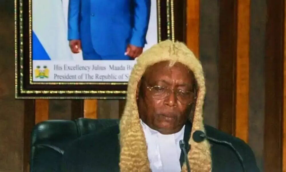 Speaker Abass Bundu Takes Over as Acting President of Sierra Leone
