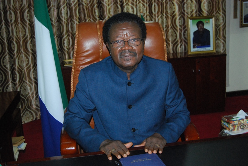 Victor Foh – First Hundred Days as Sierra Leone’s Vice President