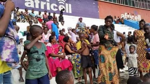 Flood Victims Storm State House, Says President Koroma, APC Disappointed Them