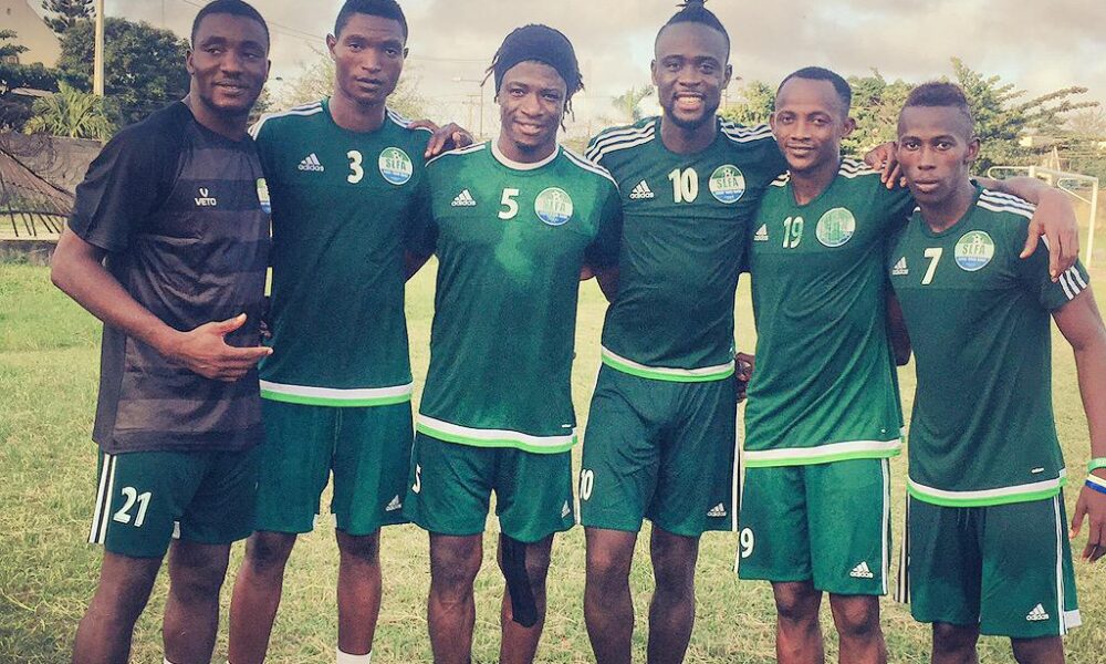 Kei Kamara, Other Leone Stars Players Train Ahead of Ivory Coast Clash