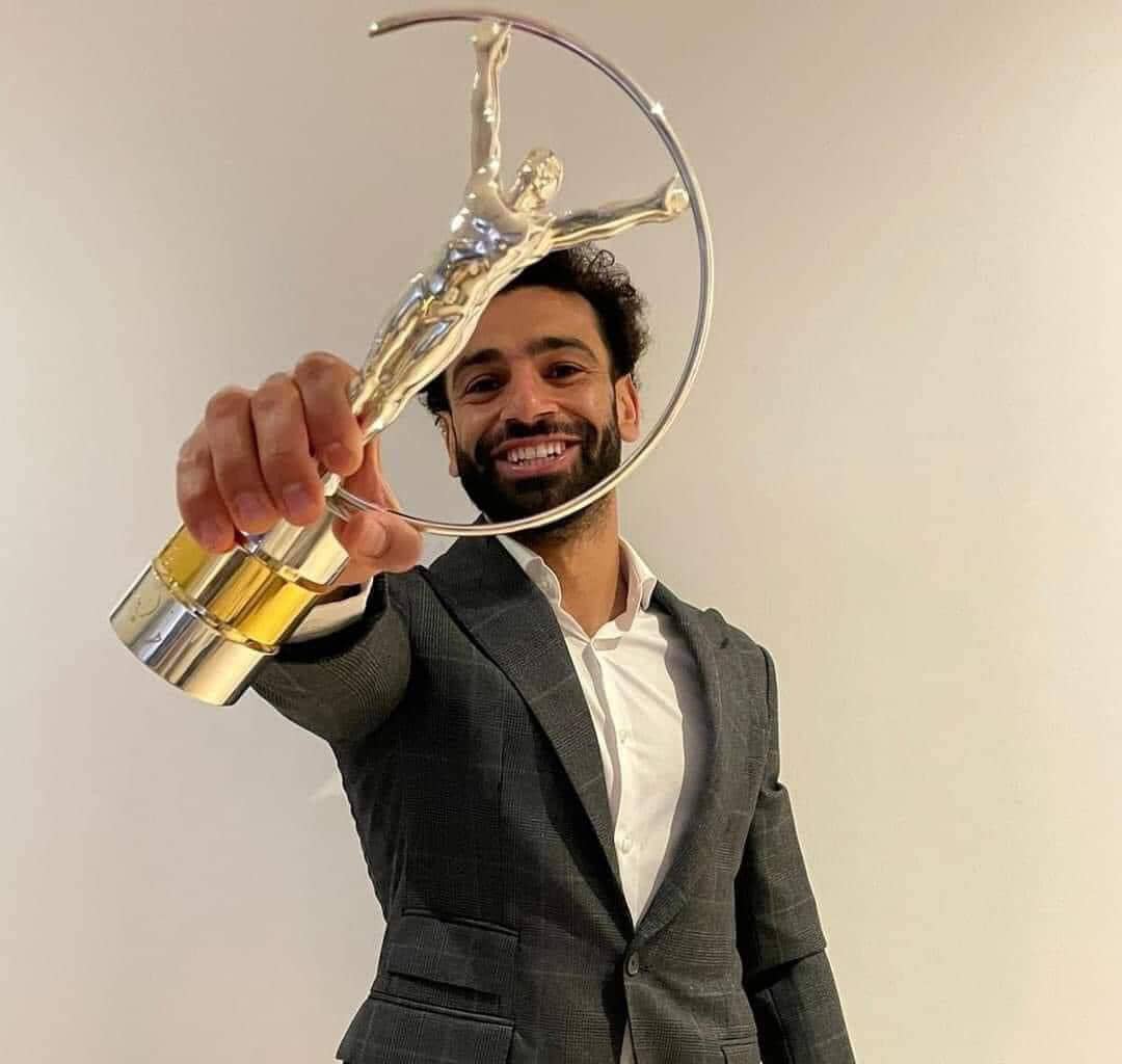Liverpool’s Mohamed Salah Wins 2021 Laureus Sporting Inspiration Award