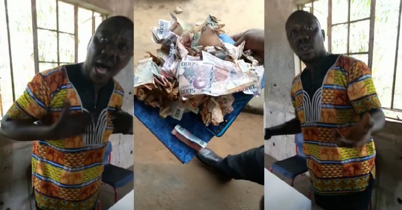 BECE Invigilator Caught in Freetown While Collecting Bribe From Pupils (Video)