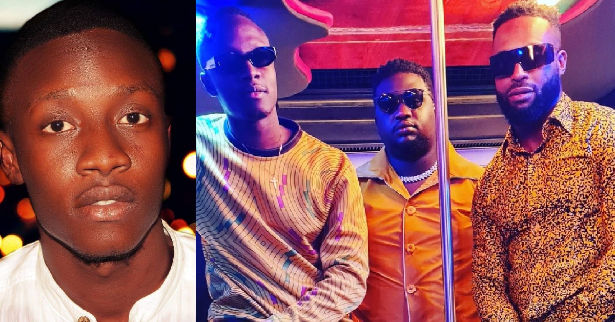 Drizilik Hangs Out With Wande Coal And DJ Neptune in Nigeria