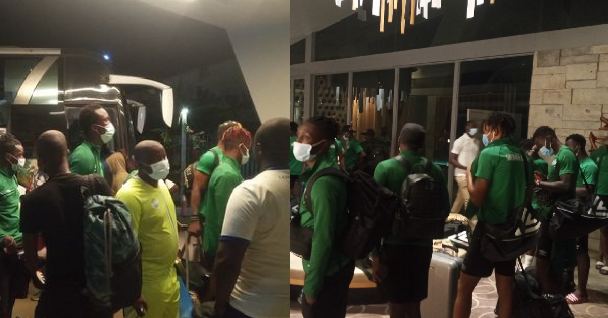 JUST IN: Leone Stars Players Finally Arrive Guinea