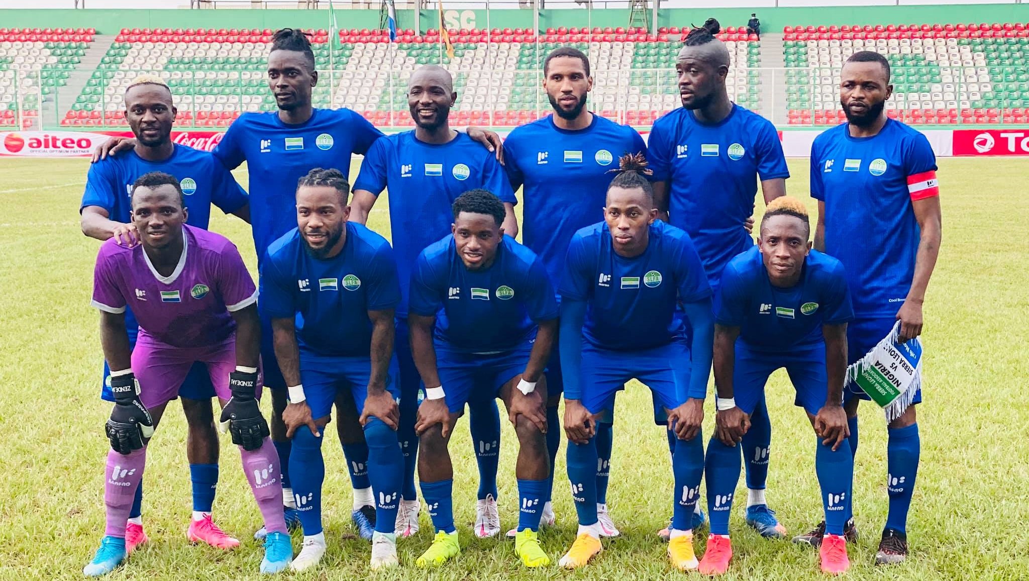 BREAKING: Few Minutes to Benin Match, 6 Sierra Leone Players Tests Positive to COVID-19