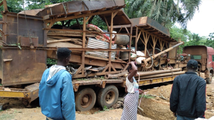 Massive Illegal Chinese Goldmining Uncovered in Eastern Sierra Leone