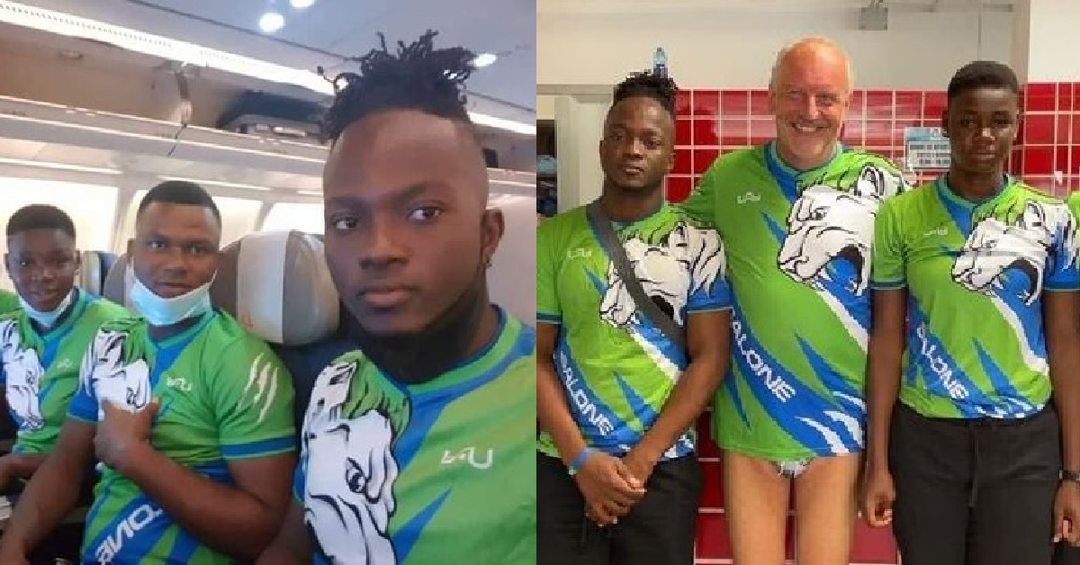 Sierra Leone Olympic Team Arrives in Italy