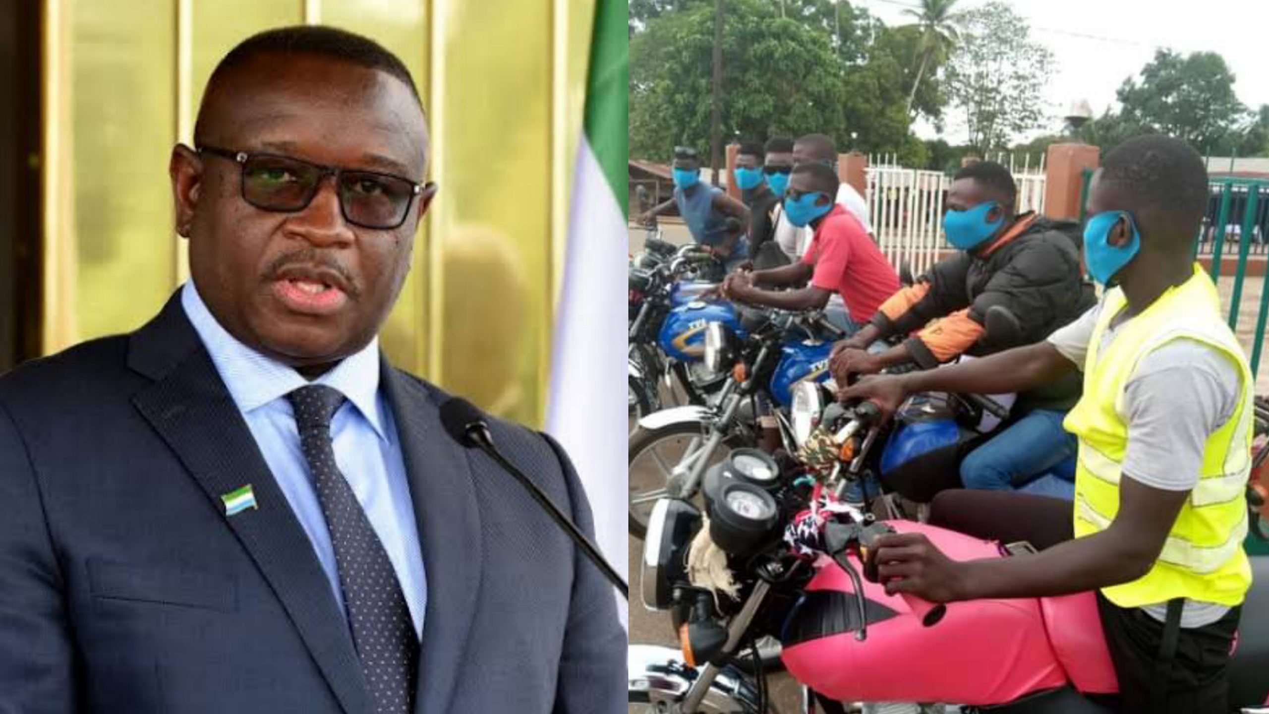 President Bio Finally Reveals His Plans For Sierra Leone Bike Riders