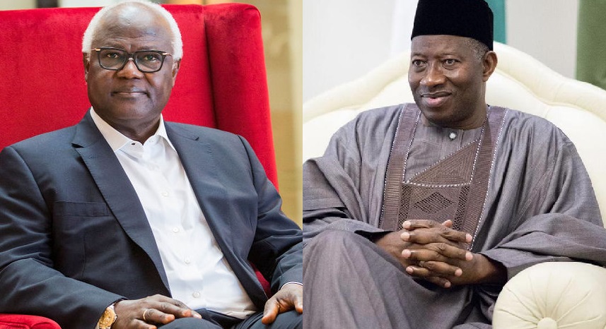 Former President Koroma Presents African Leadership Award to Nigeria’s Goodluck Jonathan