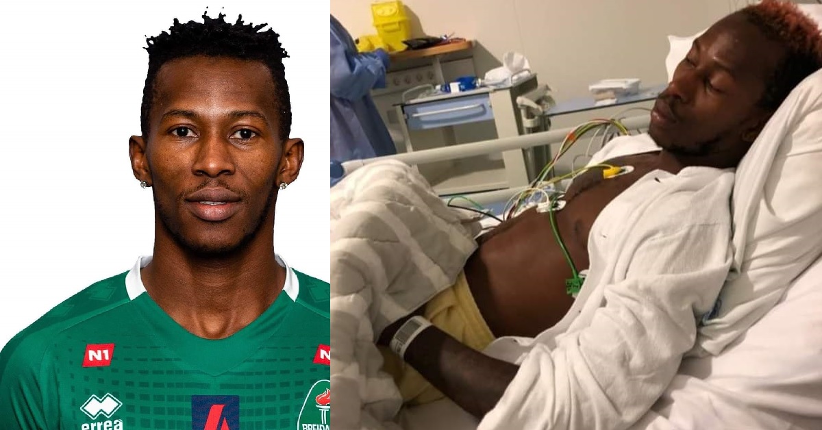 Sierra Leonean Footballer, Kwame Quee Hospitalized