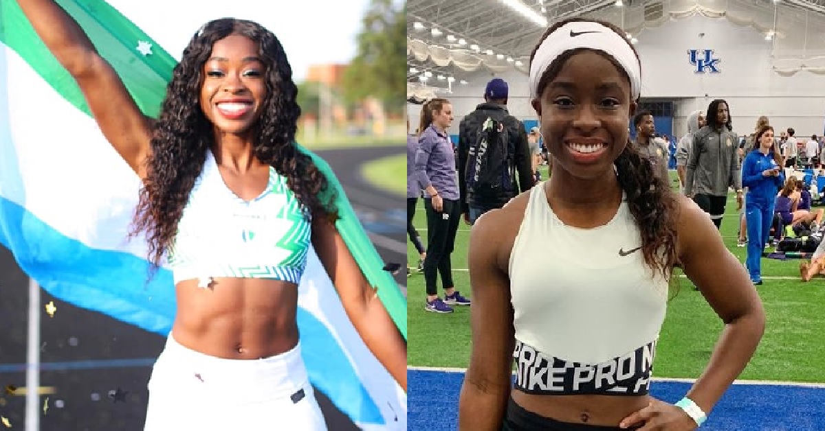 Sierra Leone’s Fastest Runner, Maggie Barrie Reveals Why She Was Not Registered For 400m Race