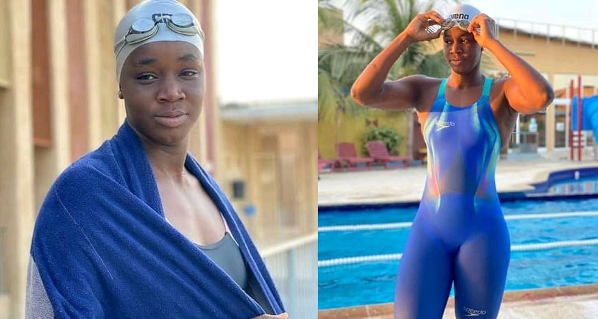 BREAKING: Sierra Leone’s Tity Dumbuya Qualifies For Next Round of Olympic Games Swimming Heats
