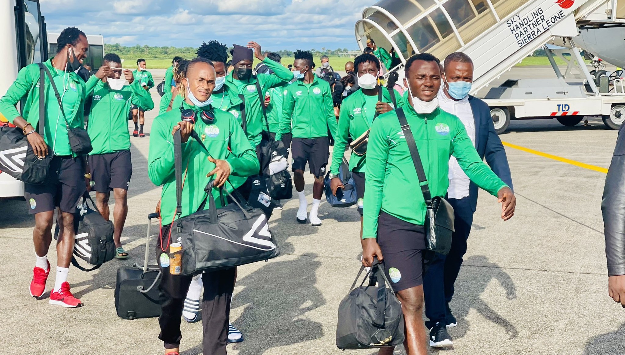 Leone Stars Return to Freetown After Ethiopia Friendly Match