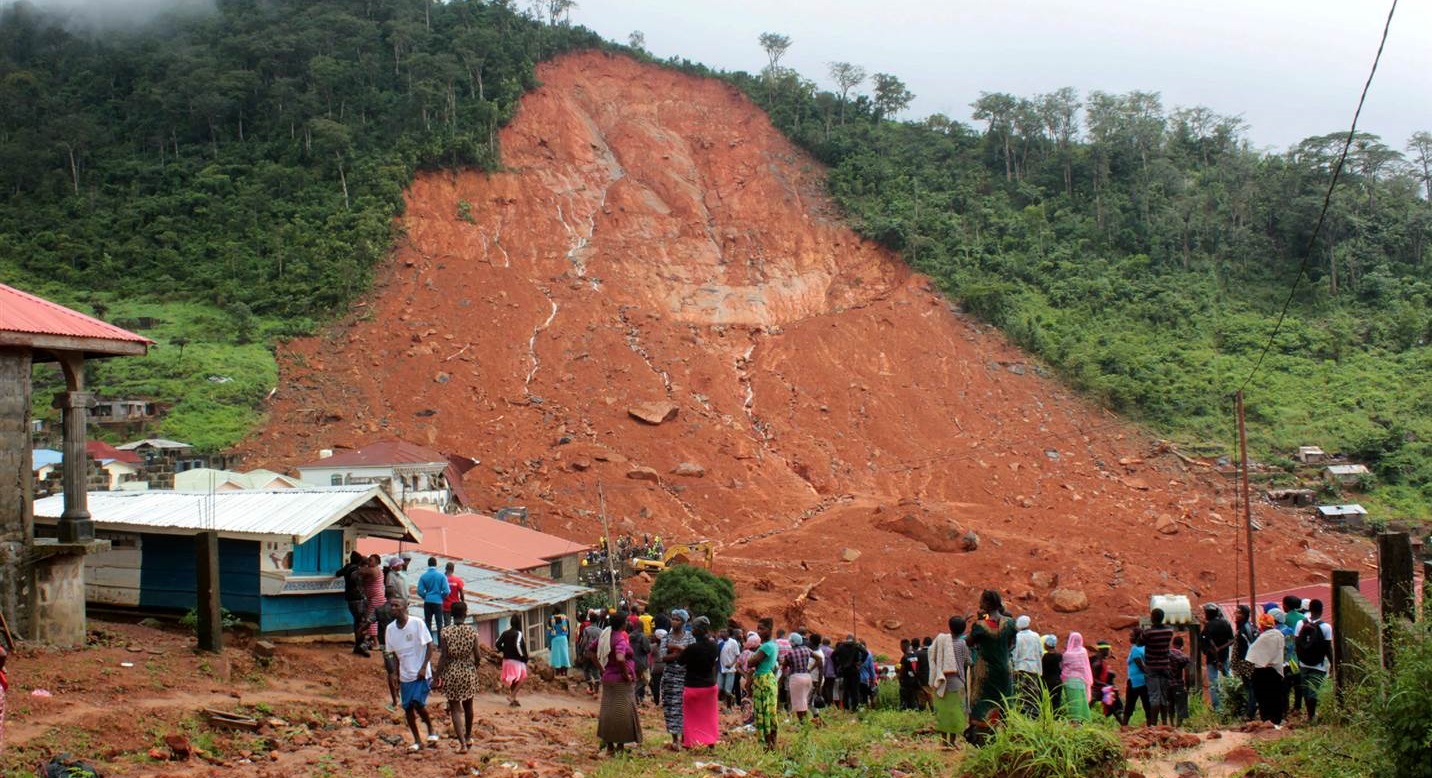 4 Years on… Sierra Leone Mourns Victims of Mudslide Disaster That Killed Thousands of People
