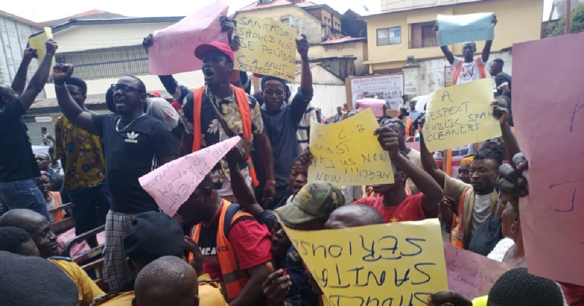 HAPPENING NOW: Tricycle Youth Groups Begins Protest Strike as FCC Fails to Pay July Salary