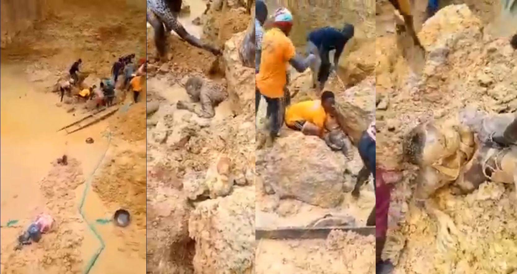 Unknown Number of Sierra Leoneans Trapped Under The Ground as Another Tragic Mudslide Occurs