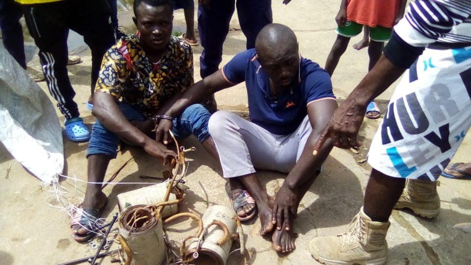 Police Arrest Two Men For Allegedly Stealing Copper, Transformers
