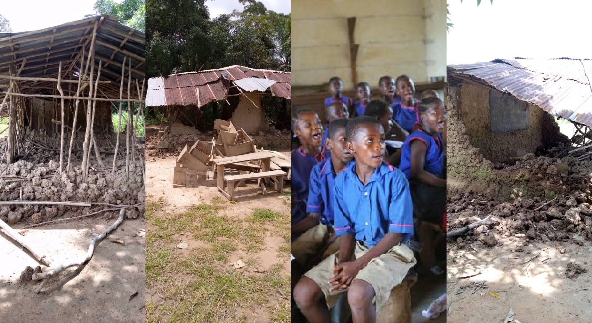 150 Sierra Leonean Primary School Students Becomes Schoolless in Tonkolili as Only School Building Collapses