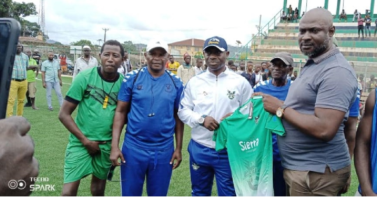 Ahead of Resumption of Sierra Leone Premier League,  Kamboi Eagles Unveils Newly Appointed Coach