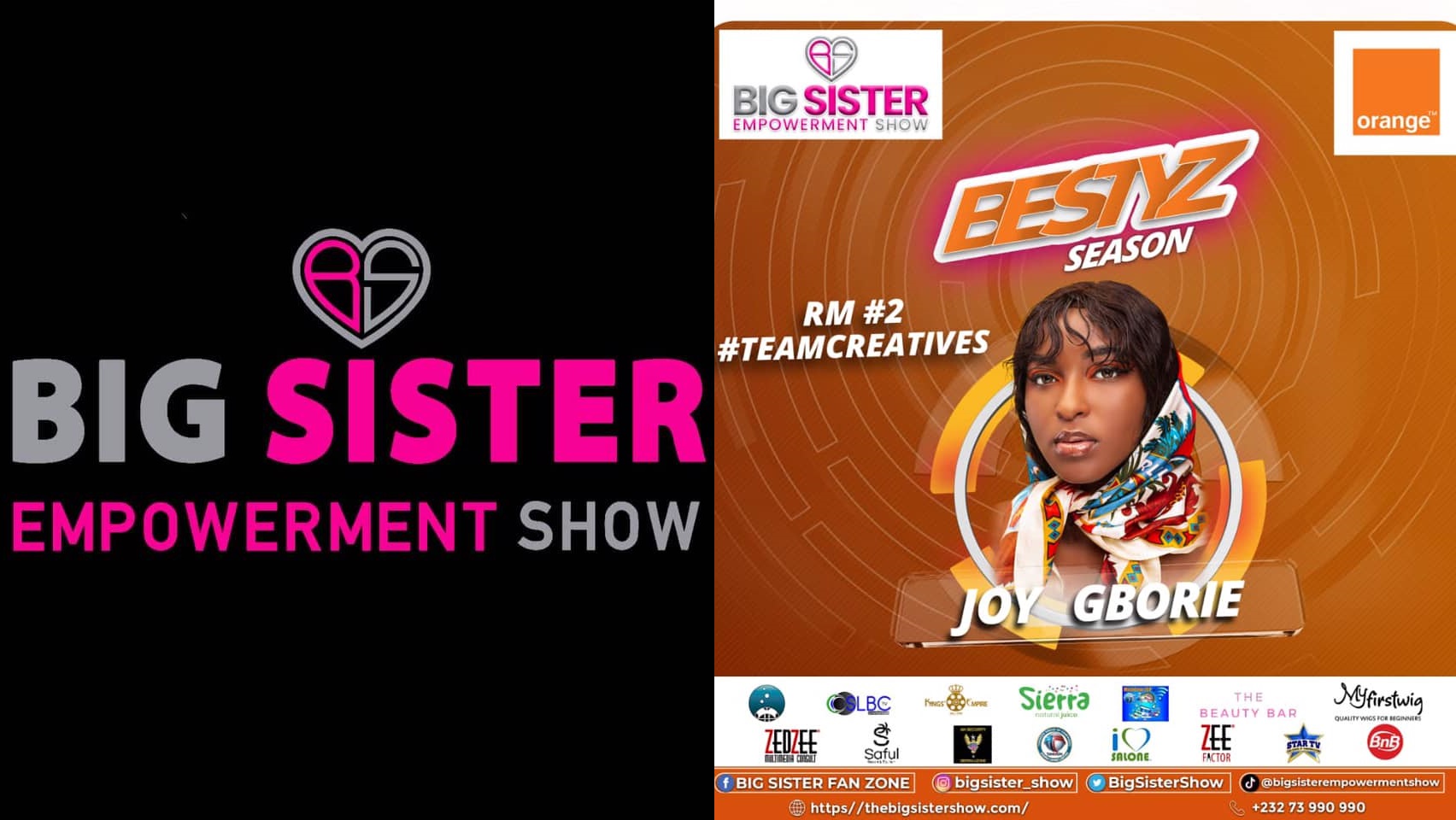Big Sister Salone Unveils Second Roommate For Season 3 Show
