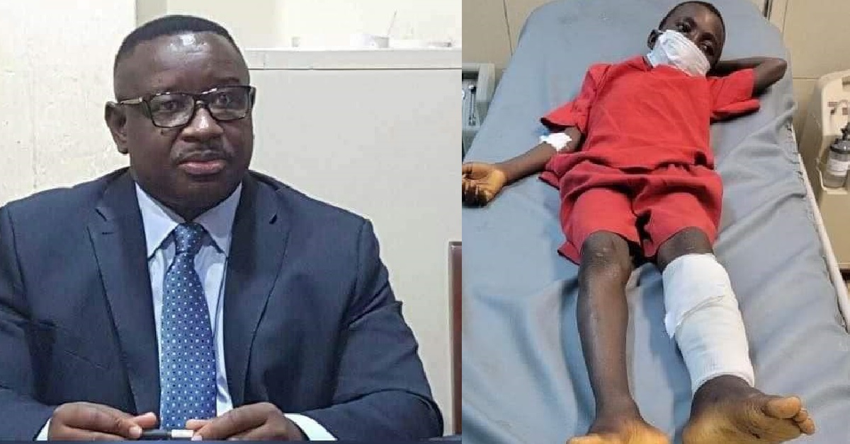 President Bio Takes up Medical Care of 7-Year-Old Boy With Broken Leg