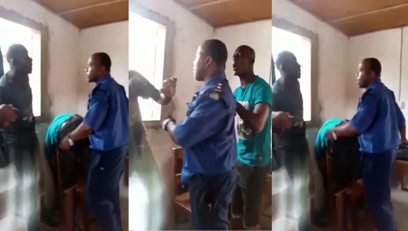 Sierra Leone Police Provide Updates on Officer Who Was Caught on Camera Slapping Custom Officer
