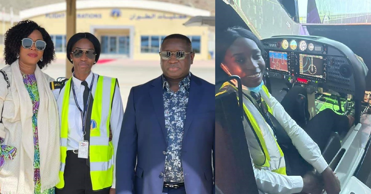 President Bio’s Daughter Becomes 1st Female Pilot From Sierra Leone