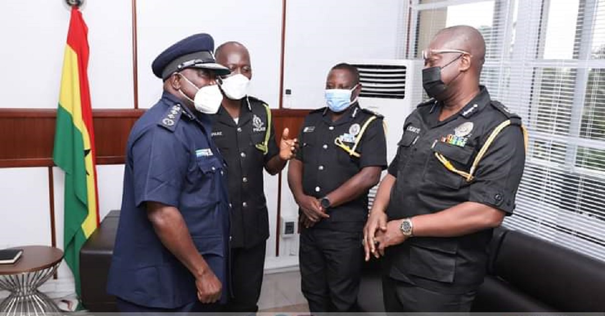 IG Ambrose Sovula Meets With The IGP of Ghana National Police Service 