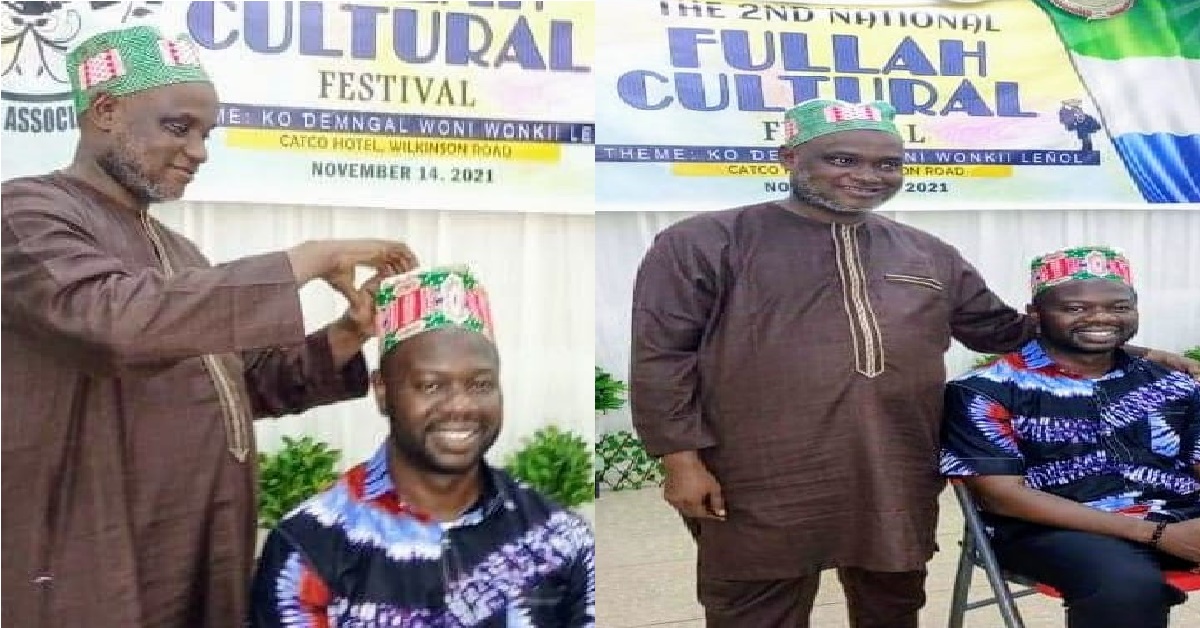 DR. Alhaji U. Njai Crowned As Fula Chief