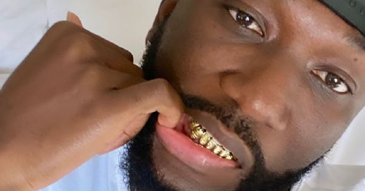 Emmerson Shows Off His Customized Gold Teeth