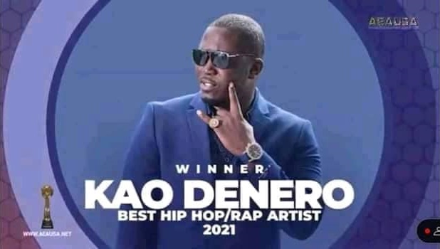Kao Denero Wins 2021 Best Hip Hop/Rap Artiste at AEAUSA – African Entertainment Awards USA