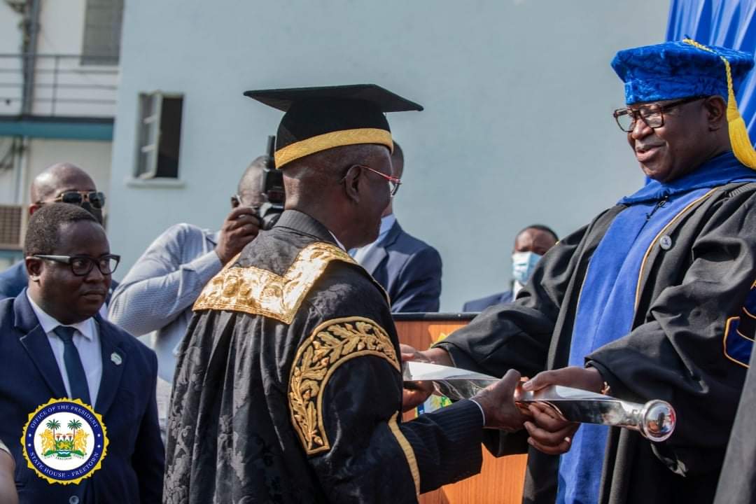 President Bio Decorates And Installs New Chancellors For Four Sierra Leone Universities
