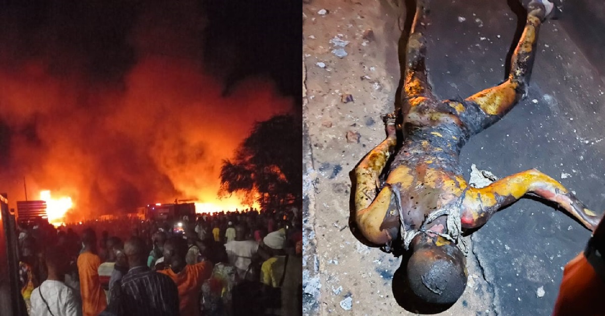 BREAKING: Fuel Tanker Explodes in Freetown