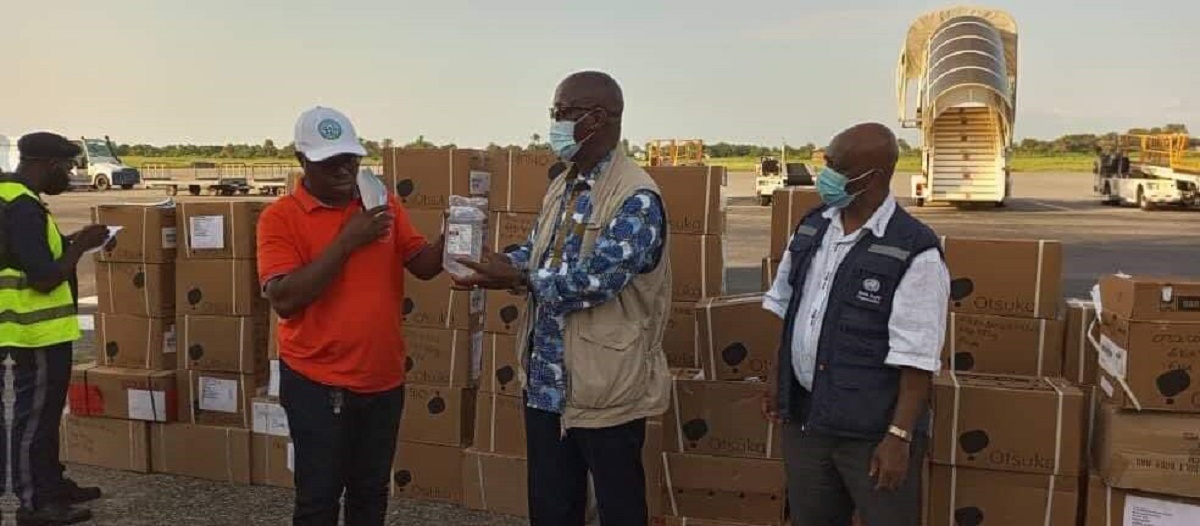 First WHO Medical Supplies to Support Fire Victims Land in The Country