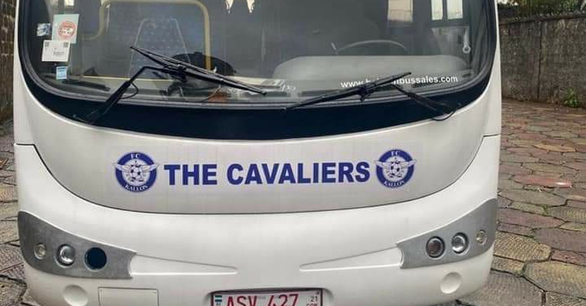 FC Kallon Acquires New 46-Seater Bus For Junior And Female Team ⁩