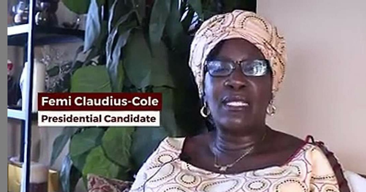 Femi Claudius-Cole Blasts Maada Bio-Led Government After Police Released Her From Detention