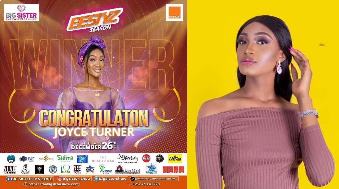 Joyce Turner Wins Big Sister Salone Season 3