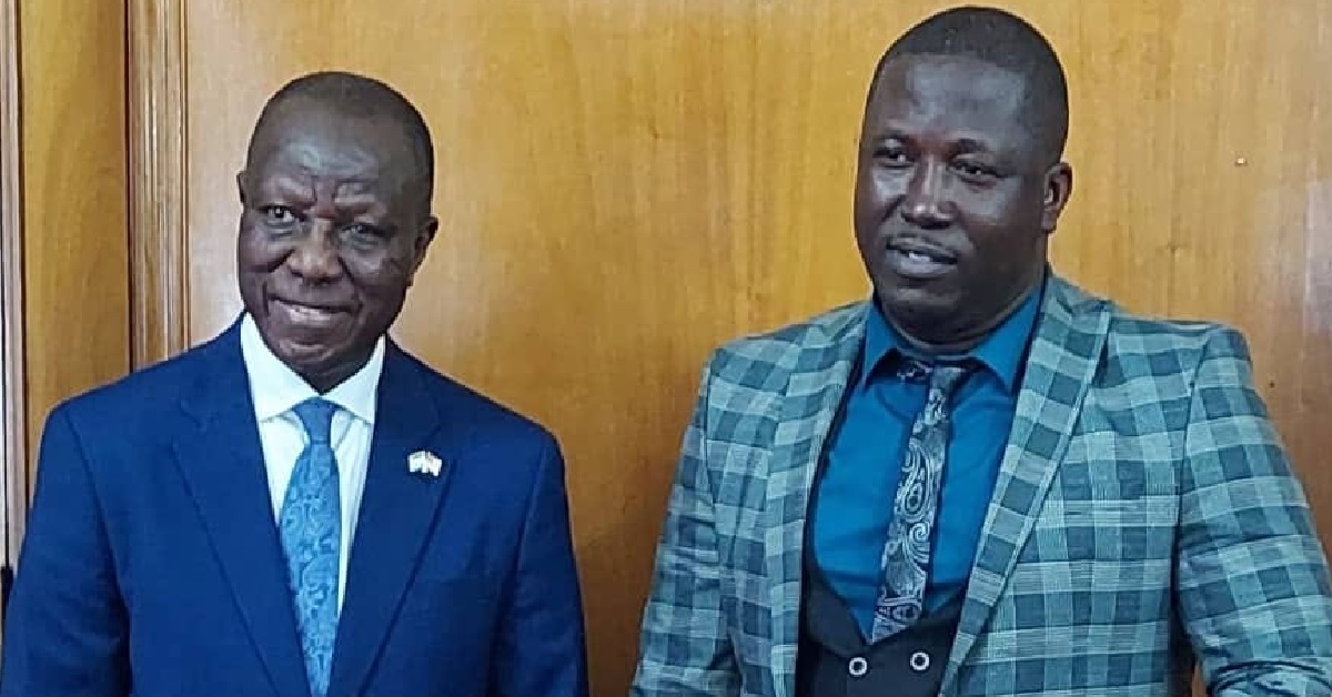 Kao Denero Meets With Sierra Leone Ambassador to USA