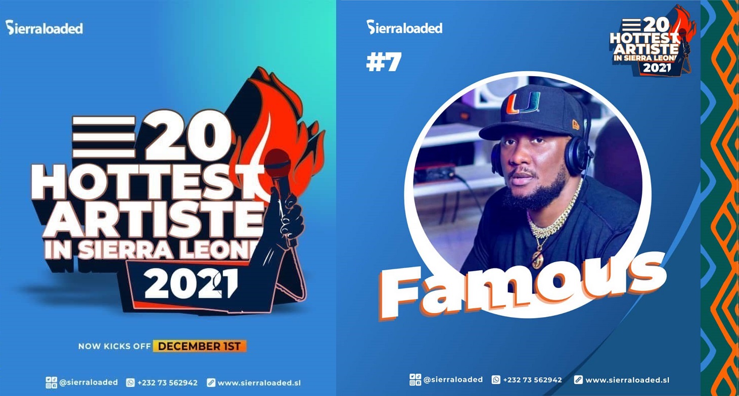 The 20 Hottest Artistes in Sierra Leone 2021: Famous – #7