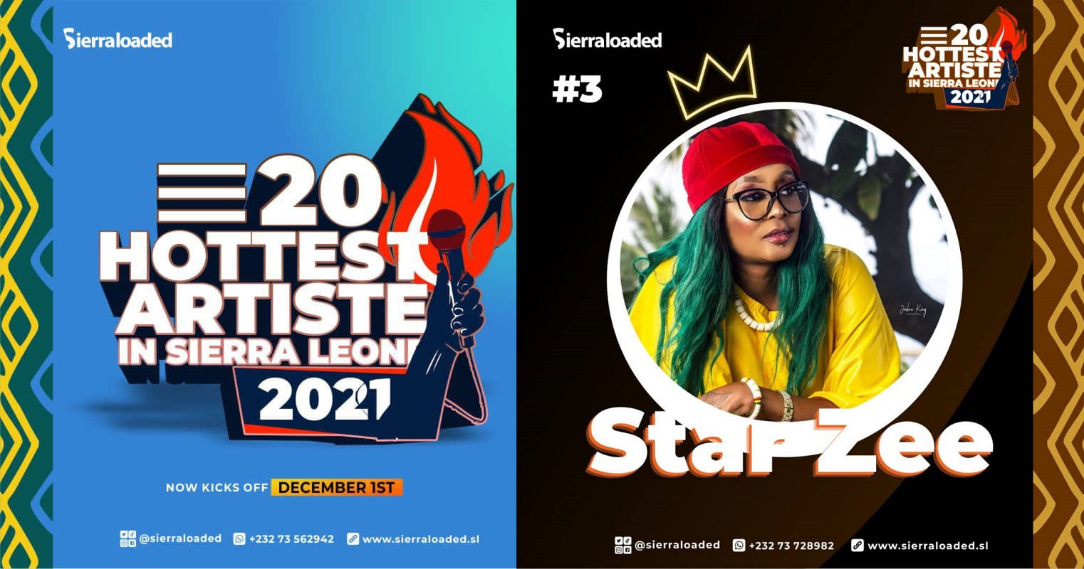The 20 Hottest Artistes in Sierra Leone 2021: Star Zee – #3