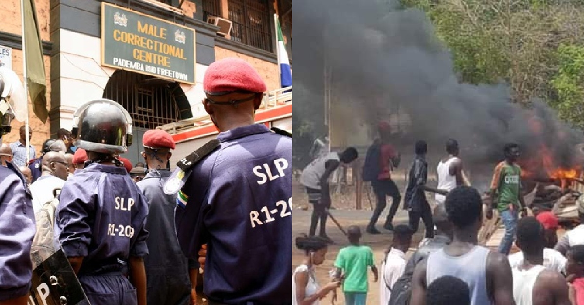 Sierra Leone Police Speaks on Riot Incident at 55 Waterloo, Narrates What Actually Happened