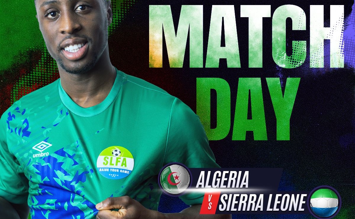 Sierra Leone Vs Algeria: Leone Stars Confirmed Line Up