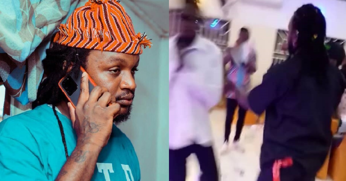 Rapper Boss La Spotted Spraying Money in a Wedding (Video)