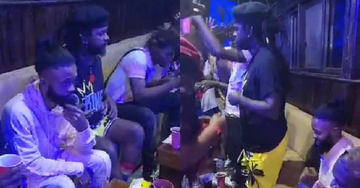 Popular Herbalist, LAC And Boss La Spotted Chilling in The Club (Video)