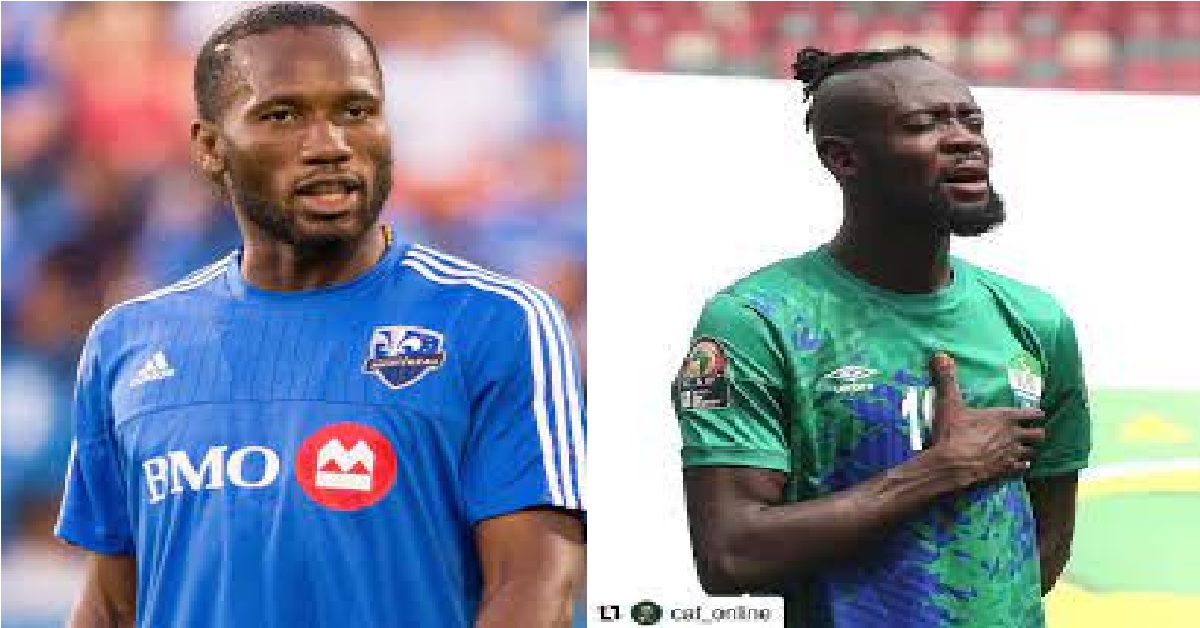 Former Chelsea Striker, Didier Drogba Writes Passionate Message to Leone Stars Striker, Kei Kamara